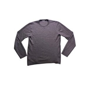 Paka Apparel Crewneck Sweater Mens Large Tan Royal Alpaca Wool Blend